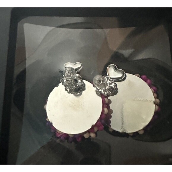 Sassy Jones Earrings Beaded stud Earrings - Picture 5 of 5